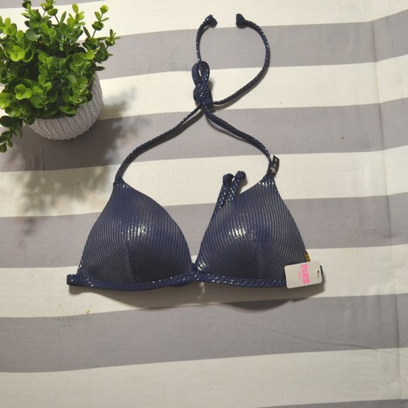 Victoria's Secret PINK Swim Triangle Bikini Top - Picture 1 of 3